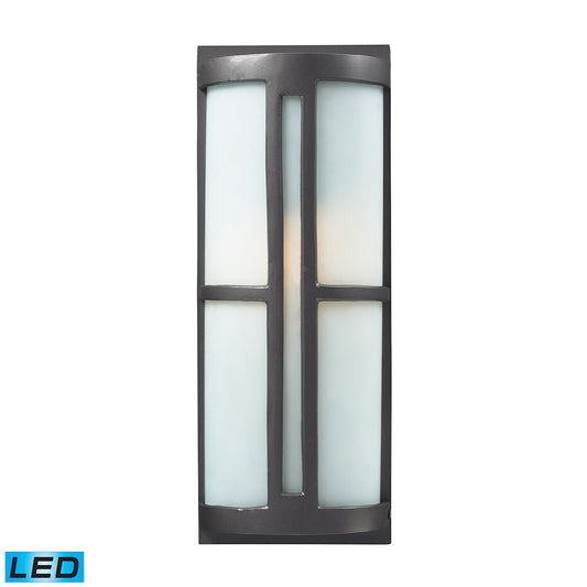 Trevor 7" 1 Light LED Sconce in Graphite