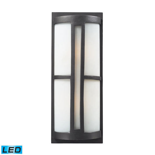 Trevor 9" 2 Light LED Sconce in Graphite