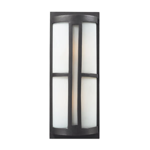 Trevor 9' 2 Light Sconce in Graphite