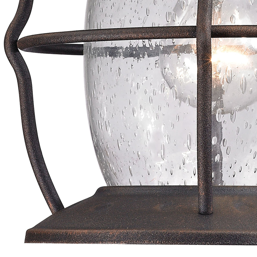 Village Lantern 13' 1 Light Sconce in Weathered Charcoal