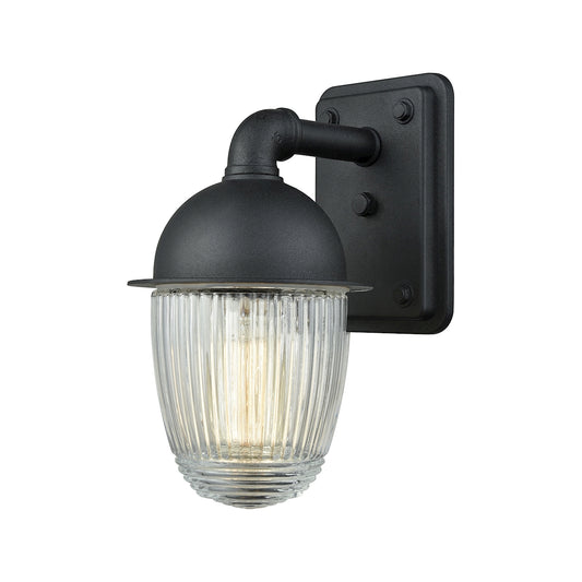 Channing 5" 1 Light Sconce in Matte Black