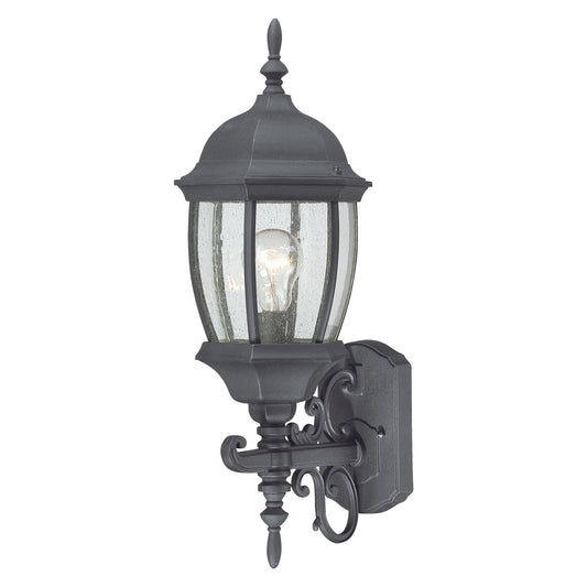 Covington 8" 1 Light Sconce in Black