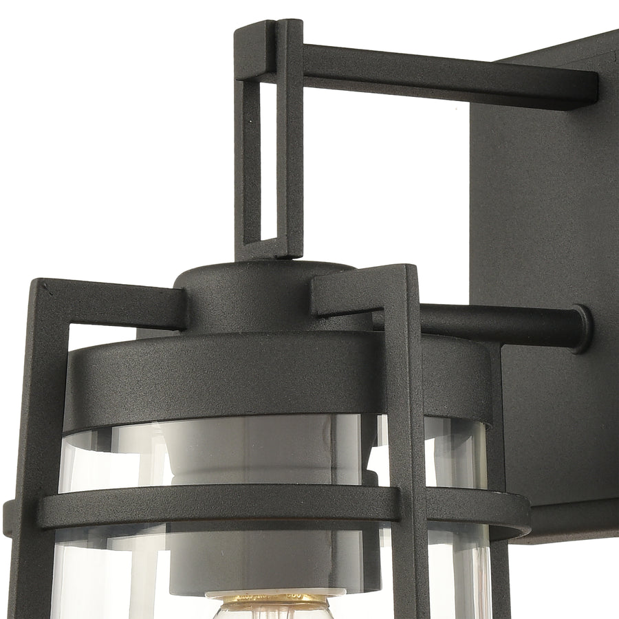 Crofton 7' 1 Light Sconce in Charcoal