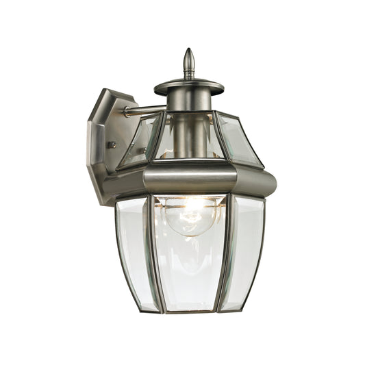 Ashford 12" 1 Light Sconce in Antique Nickel