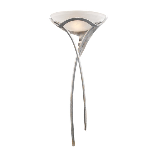 Aurora 38" 1 Light Sconce in Tarnished Silver