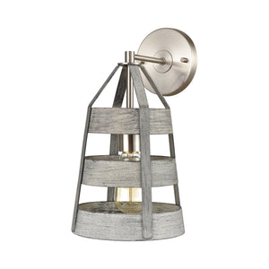 Brigantine 14' 1 Light Sconce in Weathered Driftwood