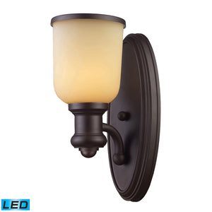 Brooksdale 13' 1 Light LED Sconce in Oiled Bronze