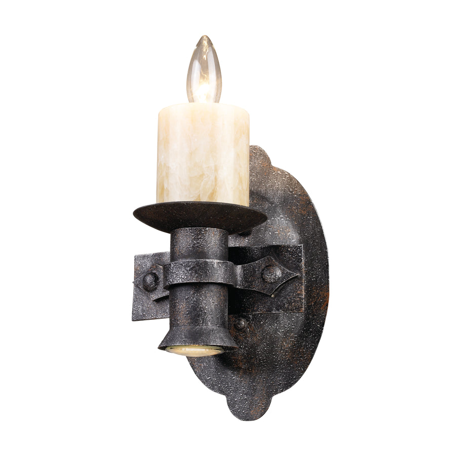 Cambridge 12' 1 Light Sconce in Moonlit Rust