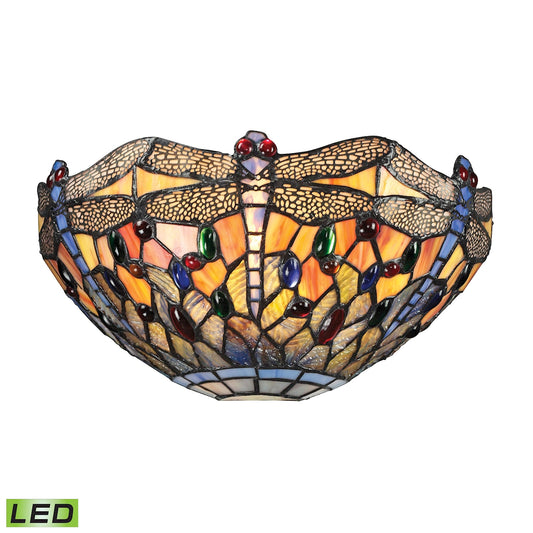 Dragonfly 6" 1 Light LED Sconce in Dark Bronze