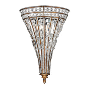 Empire 18' 2 Light Sconce in Mocha