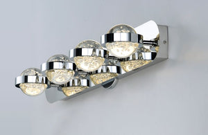 Cosmo 28' 4 Light Vanity Lighting in Polished Chrome