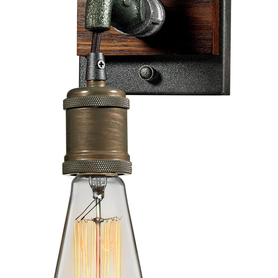 Jonas 7' 1 Light Sconce in Multi Tone Weathered