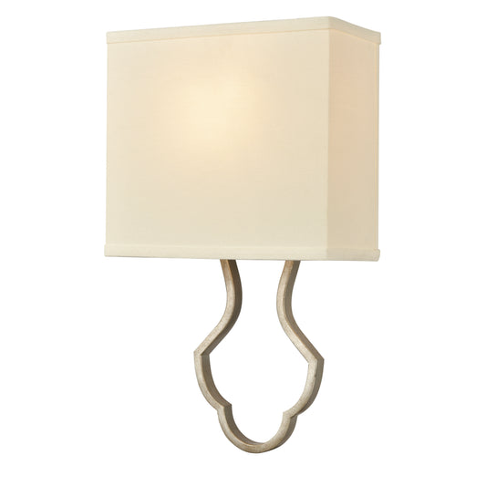 Lanesboro 18" 1 Light Sconce in Dusted Silver