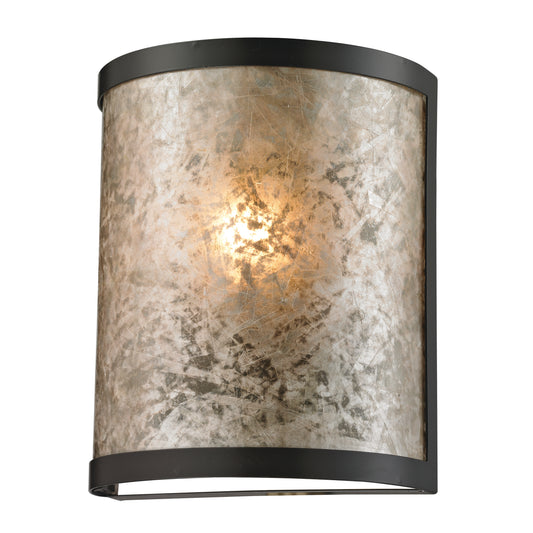 Mica 9" 1 Light Sconce in Oil Rubbed Bronze