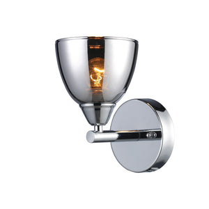 Reflections 8' 1 Light Sconce in Polished Chrome