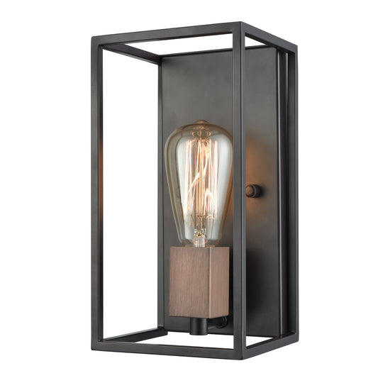 Rigby 11" 1 Light Sconce in Oil Rubbed Bronze