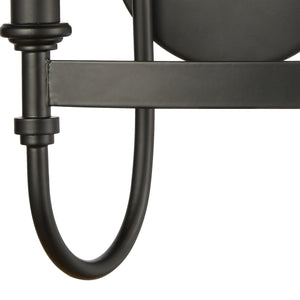 Wickshire 14' 2 Light Sconce in Matte Black