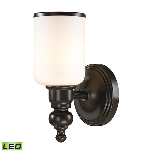 Bristol 5" 1 Light LED Vanity Light in Oil Rubbed Bronze