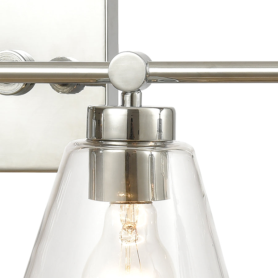 East Point 33' 4 Light Vanity Light in Polished Chrome