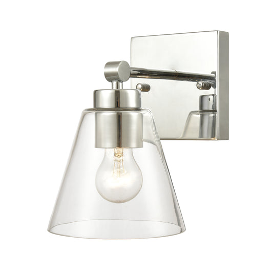 East Point 6" 1 Light Vanity Light in Polished Chrome