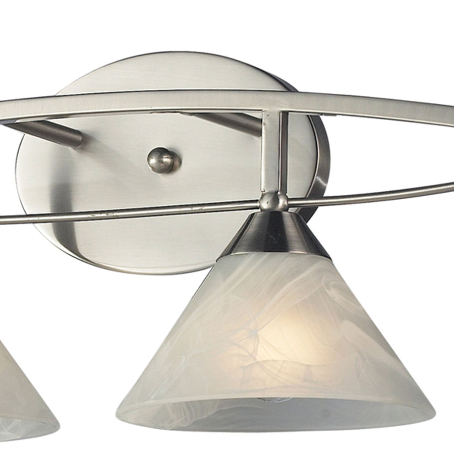 Elysburg 36' 4 Light Vanity Light in Satin Nickel