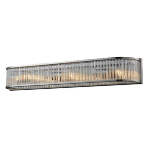 Braxton 27.5' 3 Light Vanity Light in Polished Nickel