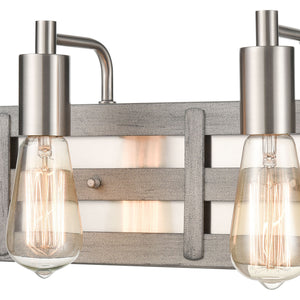 Brigantine 16' 2 Light Vanity Light in Weathered Driftwood