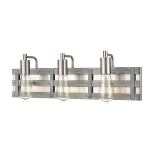 Brigantine 23' 3 Light Vanity Light in Weathered Driftwood