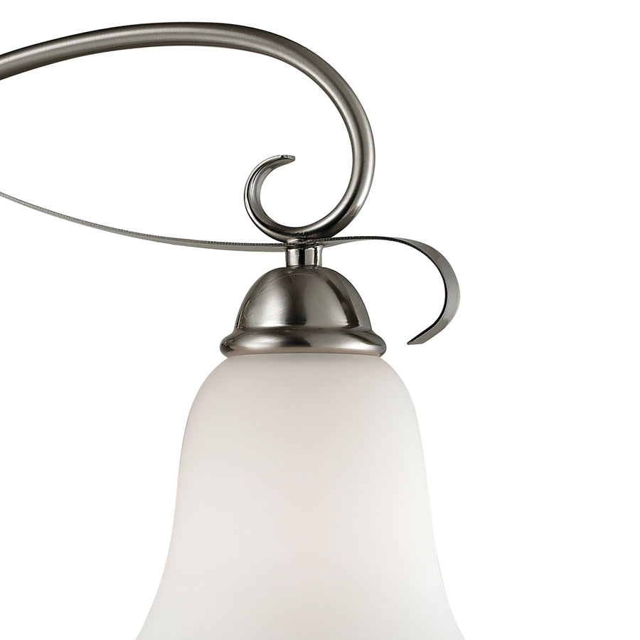 Brighton 24' 3 Light Vanity Light in Brushed Nickel