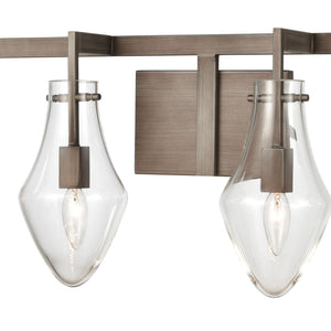 Culmination 36' 4 Light Vanity Light in Weathered Zinc