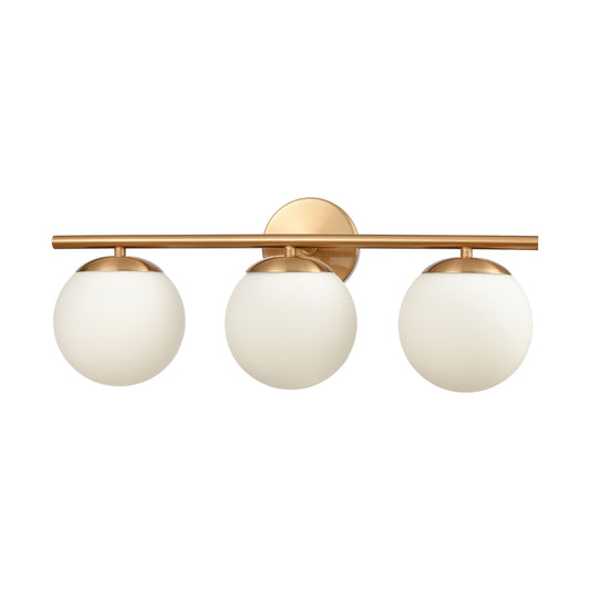 Hollywood Blvd. 22" 3 Light Vanity Light in Satin Brass