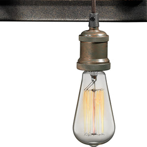 Jonas 26' 4 Light Vanity Light in Multi Tone Weathered