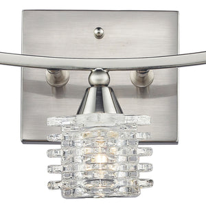 Matrix 15' 3 Light Vanity Light in Satin Nickel