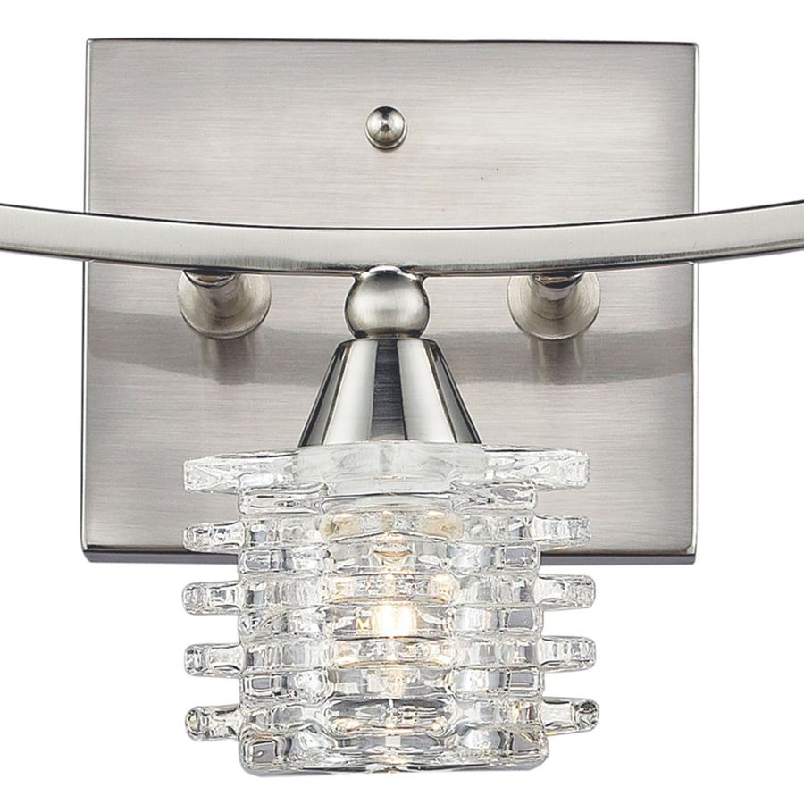 Matrix 15' 3 Light Vanity Light in Satin Nickel