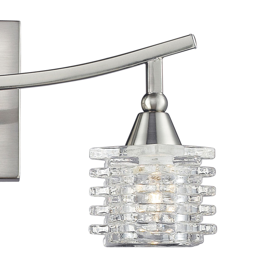 Matrix 15' 3 Light Vanity Light in Satin Nickel