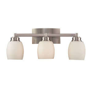 Northport 20' 3 Light Vanity Light in Satin Nickel