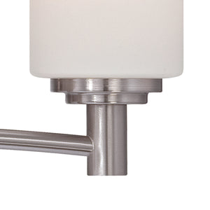 Pittman 24' 4 Light Vanity Light in Brushed Nickel