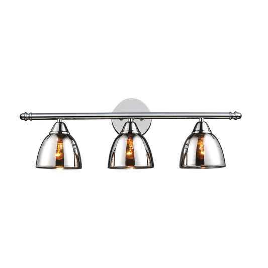 Reflections 23" 3 Light Vanity Light in Polished Chrome