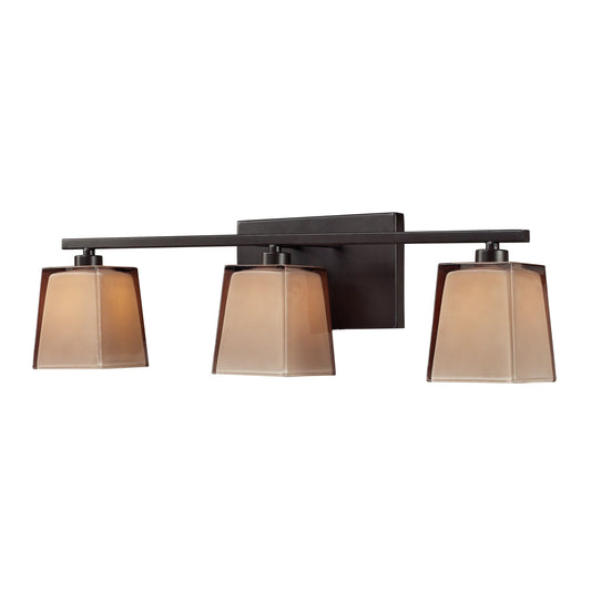 Serenity 23" 3 Light Vanity Light in Oiled Bronze