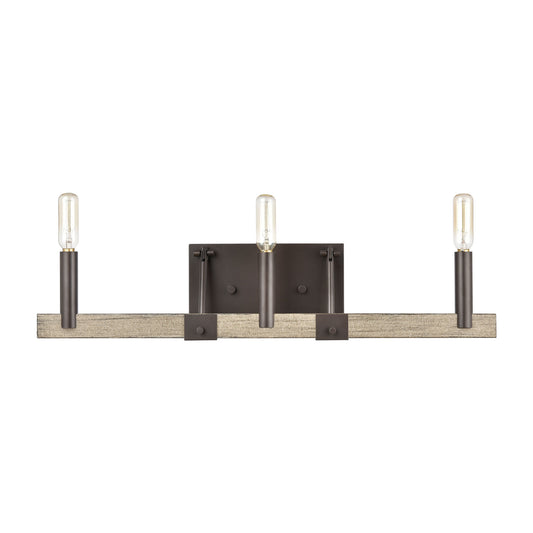 Transitions 22" 3 Light Vanity Light in Oil Rubbed Bronze