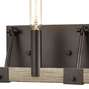 Transitions 22' 3 Light Vanity Light in Oil Rubbed Bronze