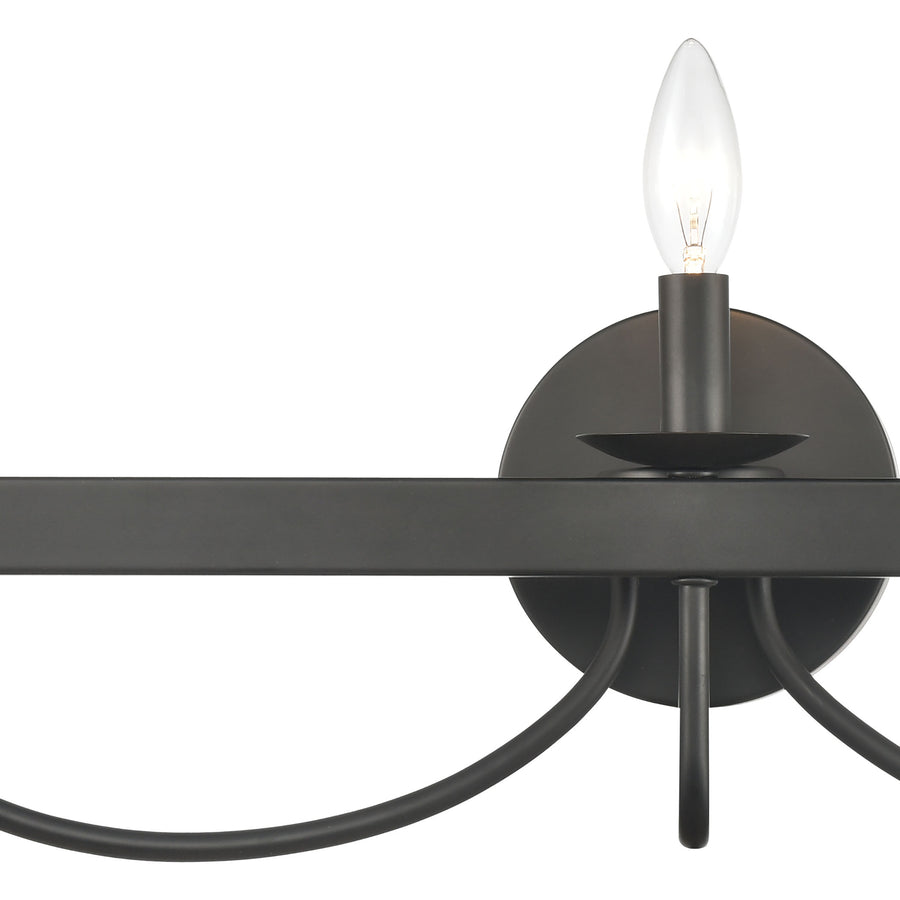 Williamson 24' 3 Light Vanity Light in Black