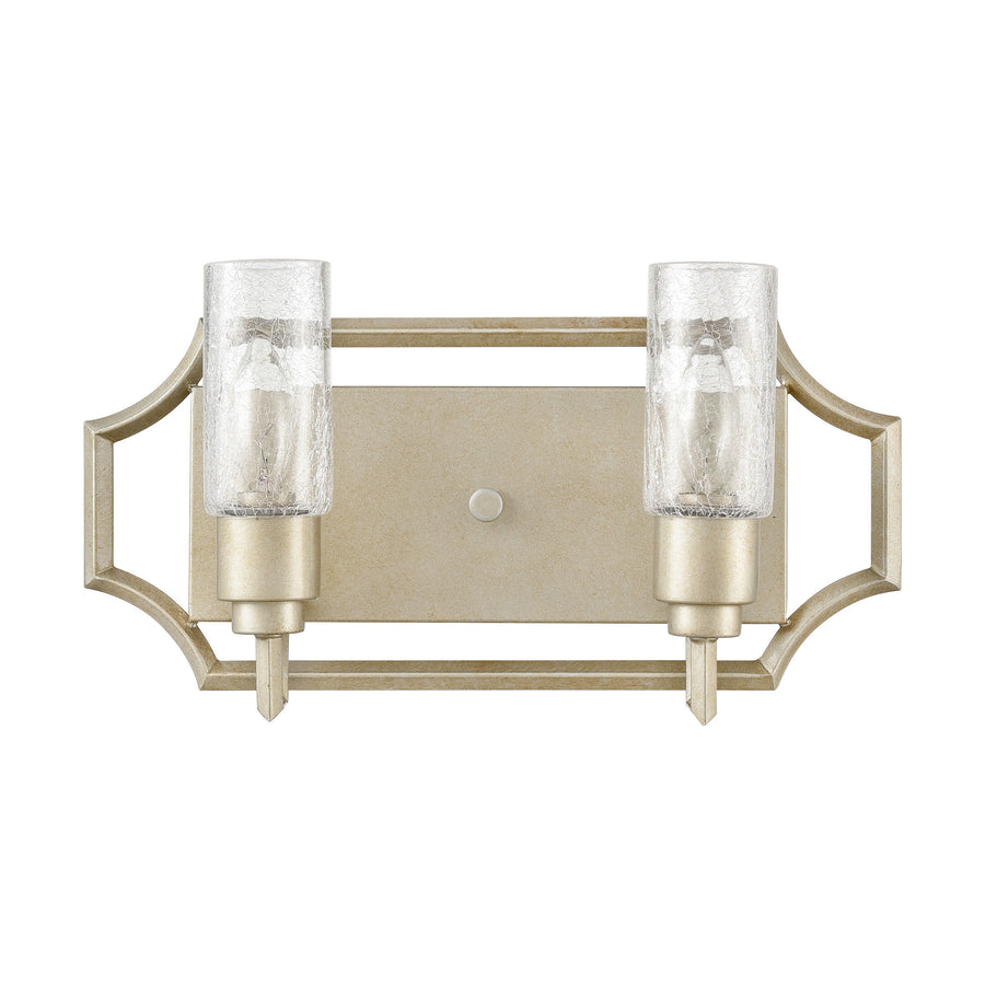 Cheswick 16' 2 Light Vanity Light in Aged Silver