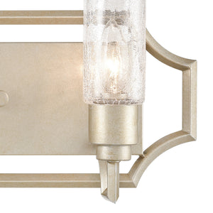 Cheswick 33' 4 Light Vanity Light in Aged Silver