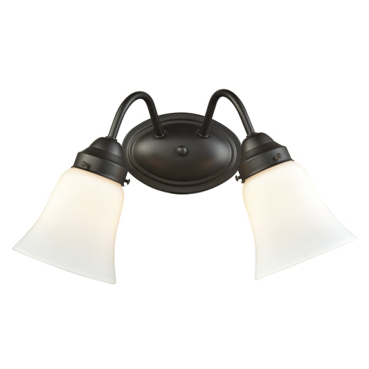 Califon 13" 2 Light Vanity Light in Oil Rubbed Bronze