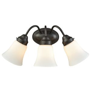 Califon 17' 3 Light Vanity Light in Oil Rubbed Bronze