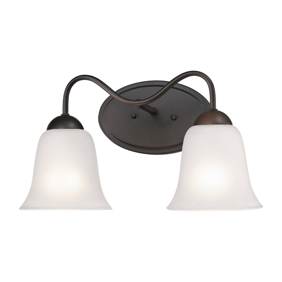 Conway 15' 2 Light Vanity Light in Oil Rubbed Bronze