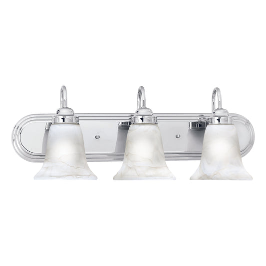 Homestead 24" 3 Light Vanity Light in Chrome