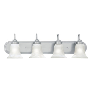 Homestead 30' 4 Light Vanity Light in Brushed Nickel