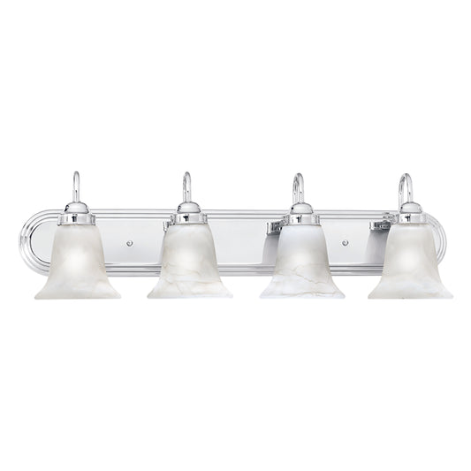 Homestead 30" 4 Light Vanity Light in Chrome